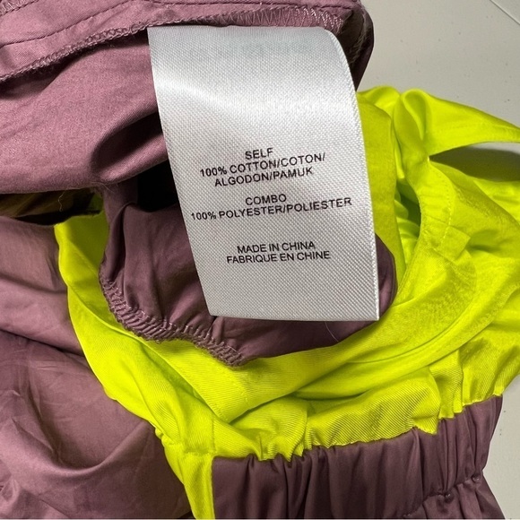 TIBI Cotton Poplin Colorblock Jumpsuit - Picture 8 of 14